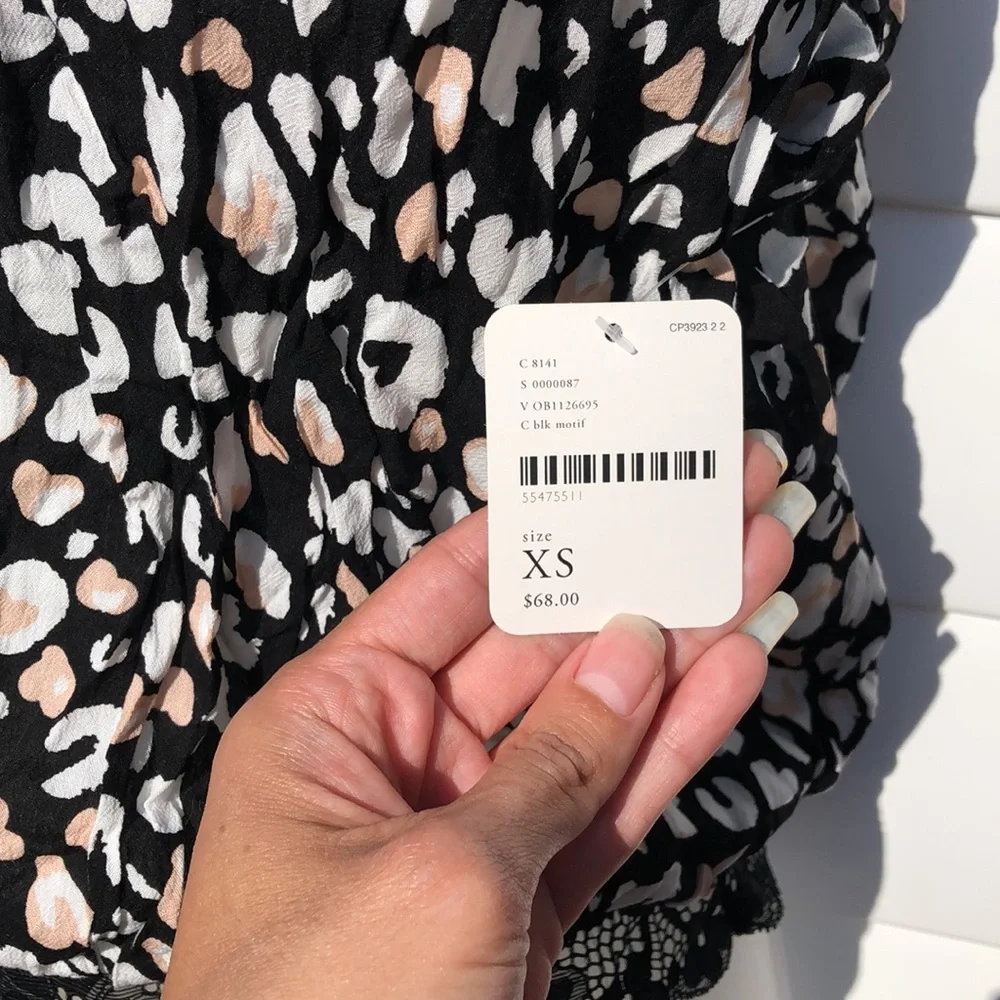 NWT Intimately Free People Bare it all bodysuit
